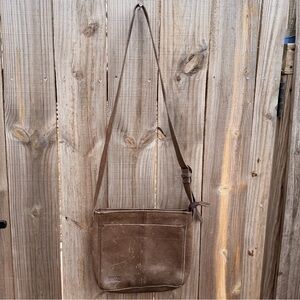 Duluth Trading Co. Leather Crossbody Bag
